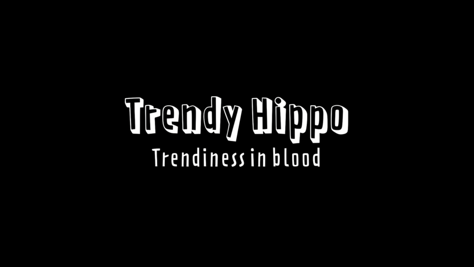 Trendy Hippo